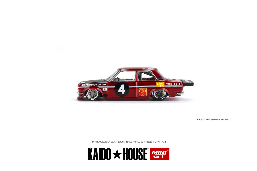 Kaido House + Mini GT 1:64 Datsun 510 Pro Street JPN V1