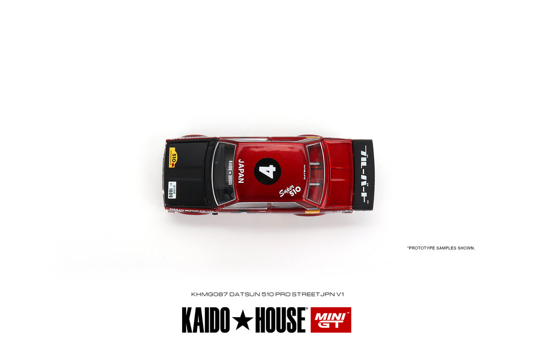 Kaido House + Mini GT 1:64 Datsun 510 Pro Street JPN V1