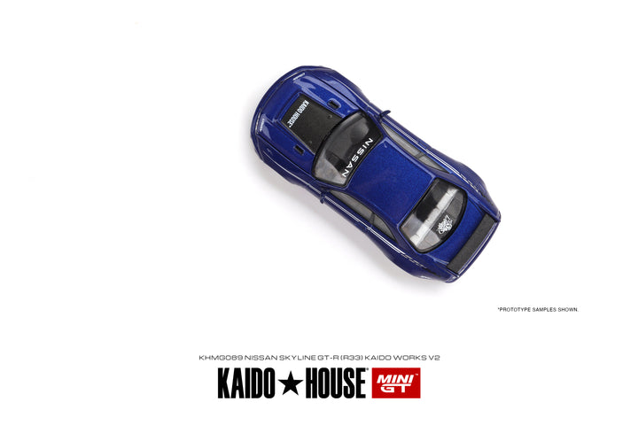 [Preorder] Kaido House + Mini GT 1:64 Nissan Skyline GT-R (R33) Kaido Works V2