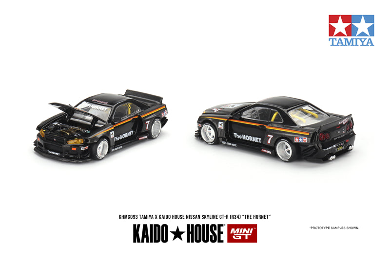Kaido House + MINIGT 1:64 Nissan Skyline GT-R R34 Kaido Works