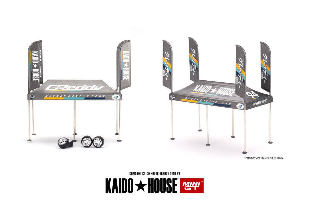 Kaido House + MINIGT 1:64 GREDDY Tent V1 KHMG101