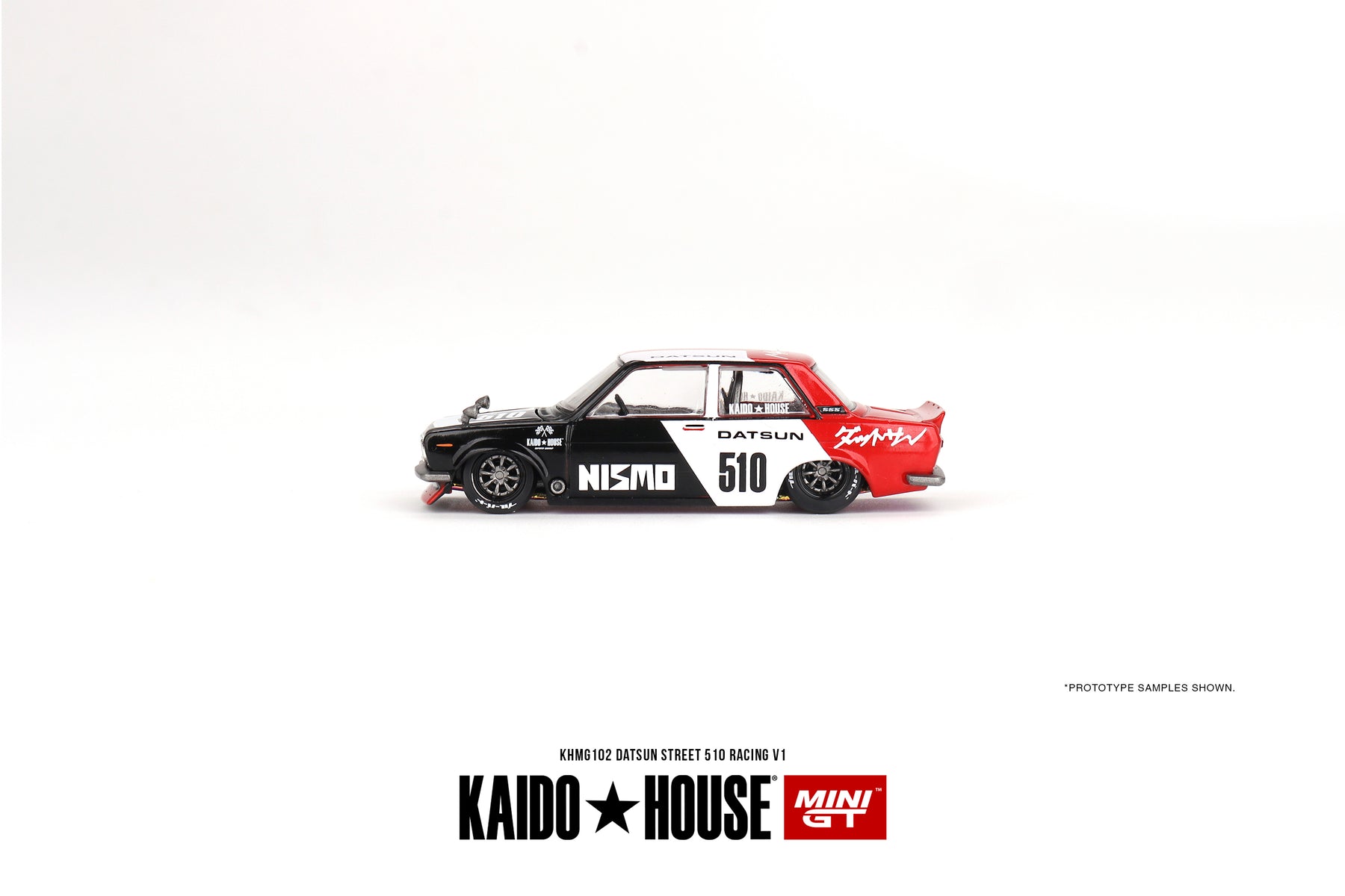 Kaido + MINIGT 1:64 Datsun Street 510 Racing V1 KHMG102 – Horizon Diecast