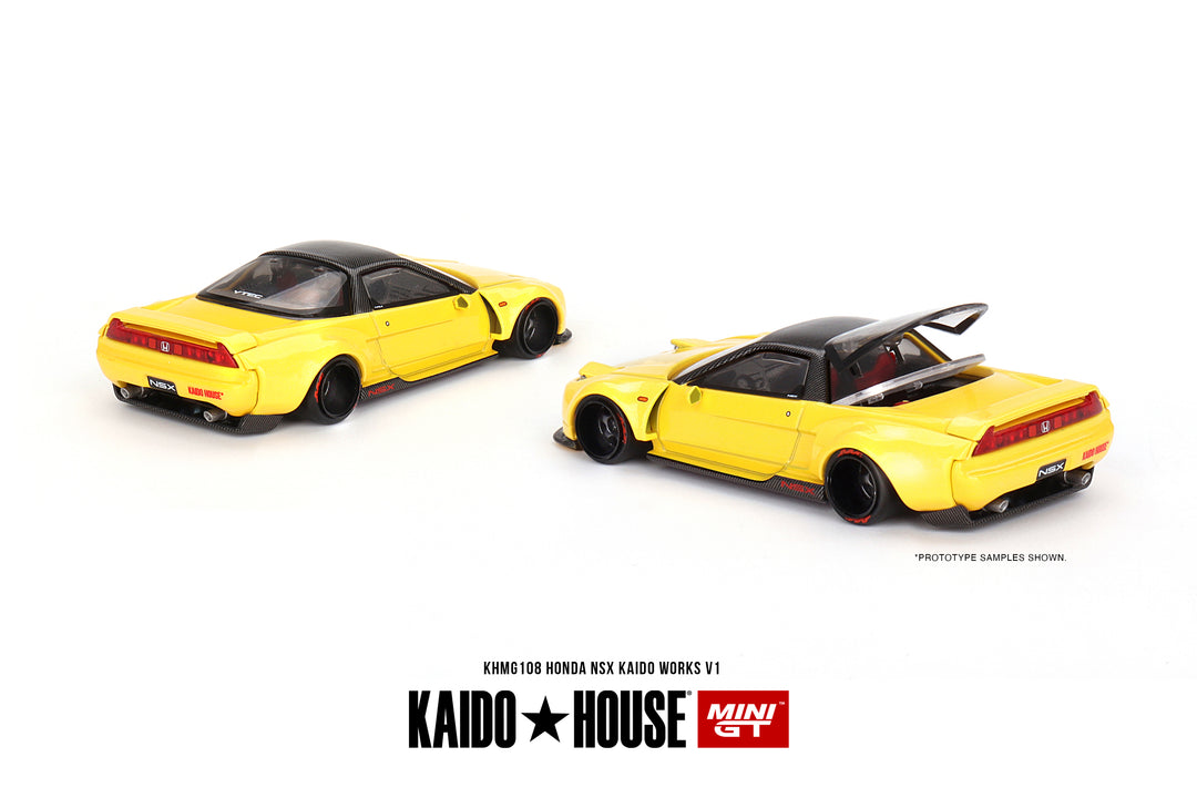 Kaido House + MINIGT 1:64 Honda NSX Kaido WORKS V1 KHMG108