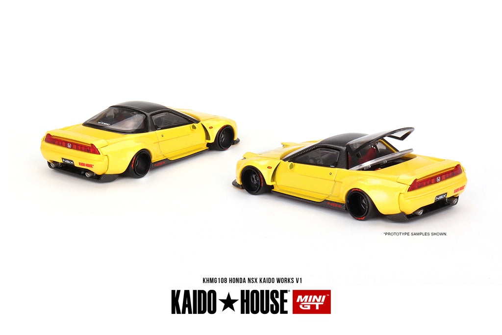 Chase! Kaido House x Mini GT 1:64 Honda NSX Kaido Racing V1