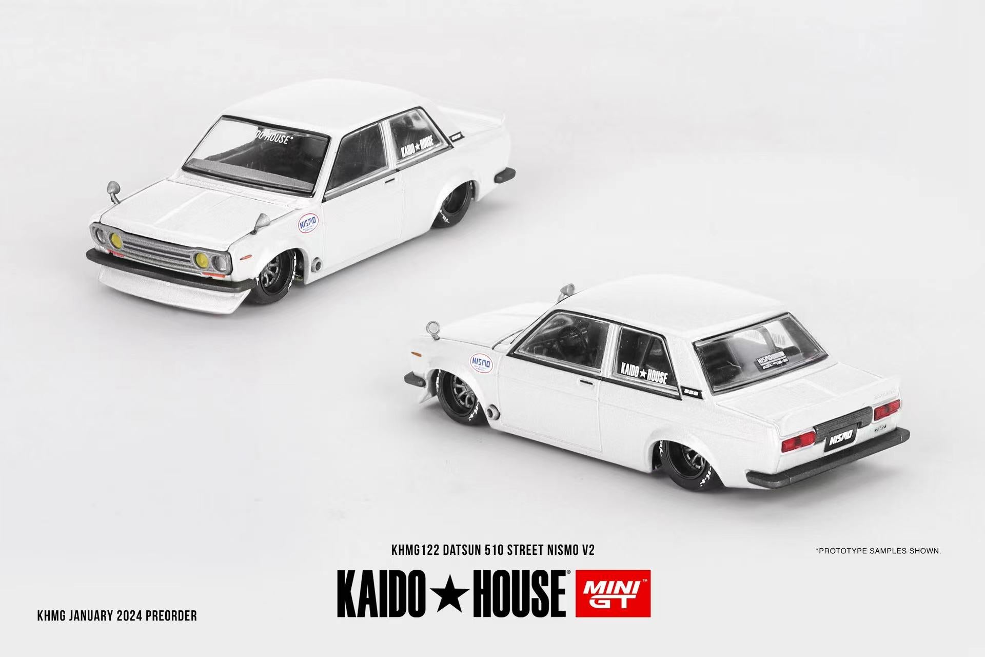 Kaido House + Mini GT 1:64 Datsun 510 Street Nismo V2 KHMG122