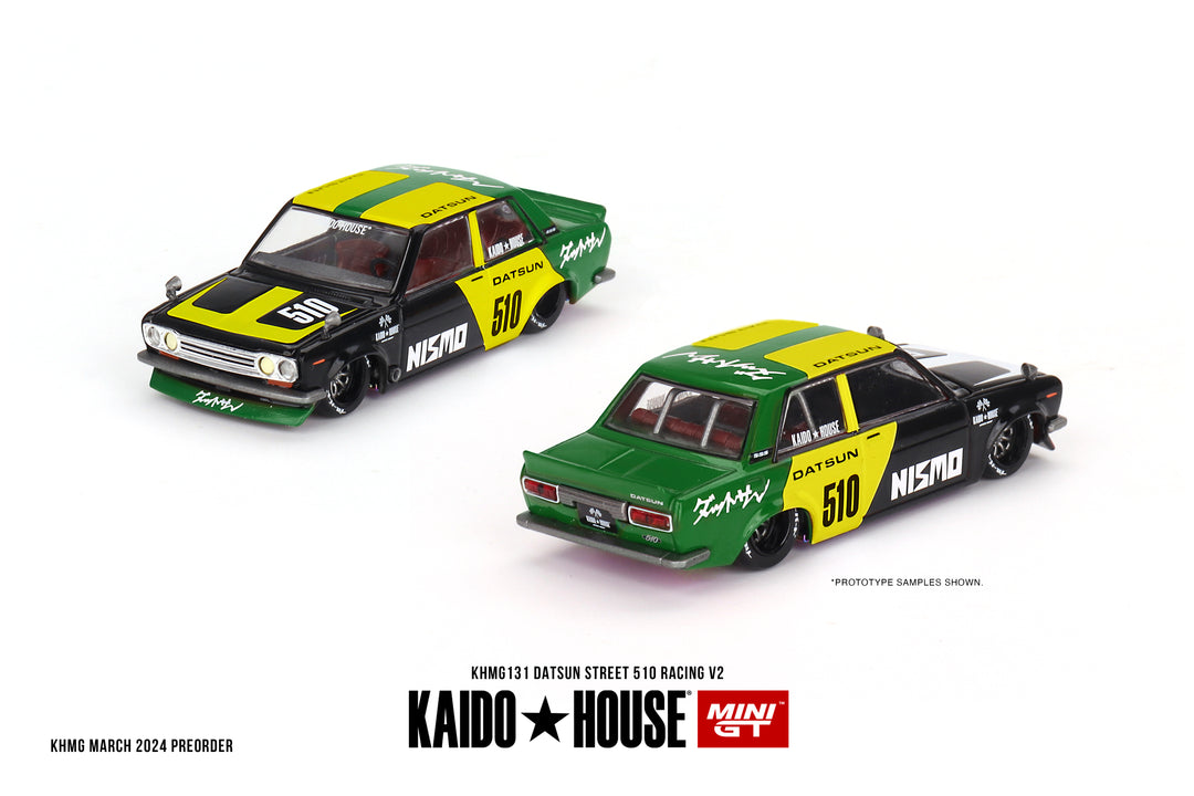 Kaido House + Mini GT Datsun Street 510 Racing V2 KHMG131
