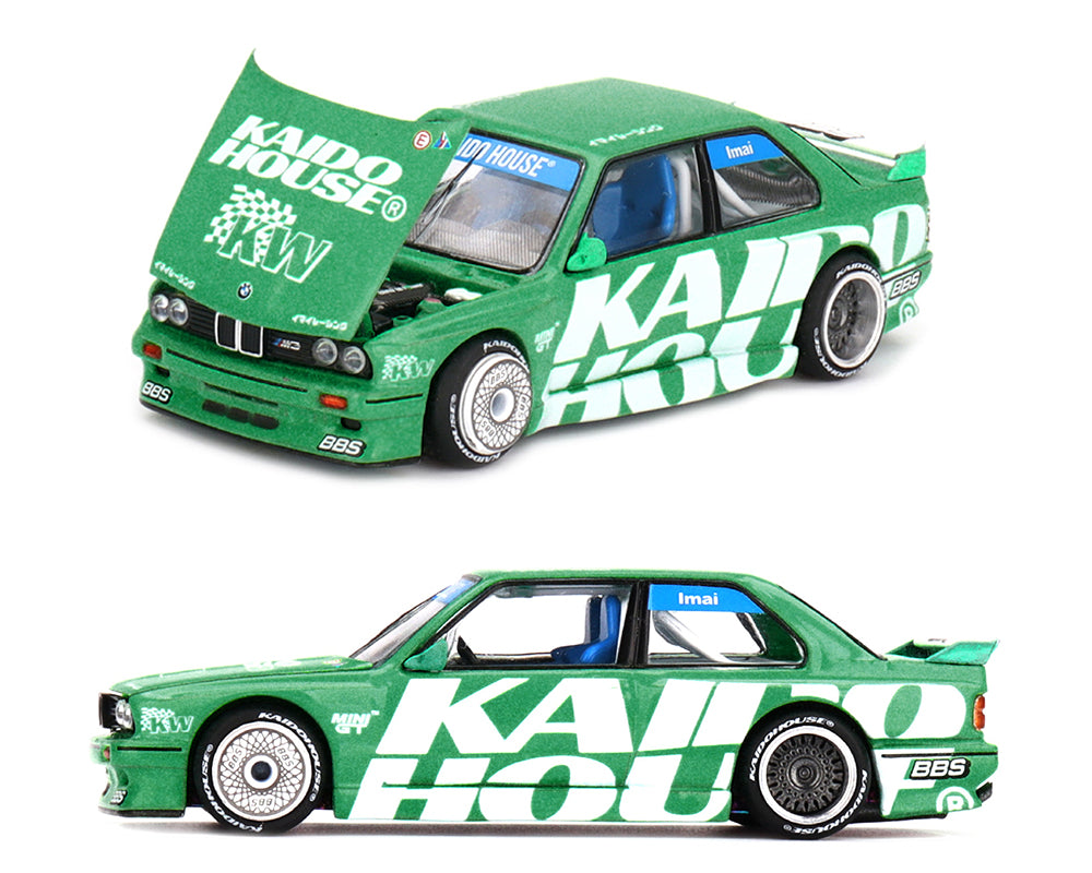 [Preorder] Kaido House x Mini GT BMW M3 Kaido Works V2- Green KHMG242