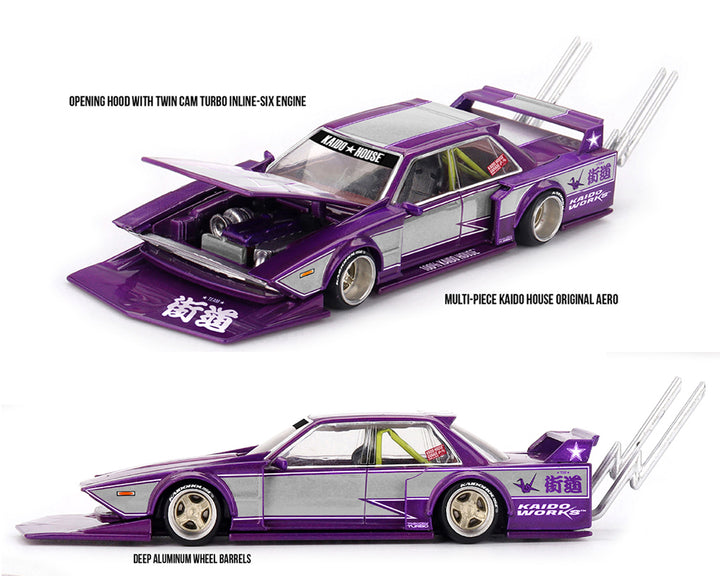 [Preorder] Kaido House x Mini GT Kaido Star V1- Purple Silver KHMG247