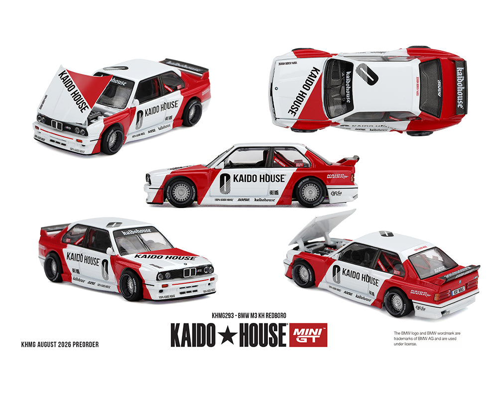[Preorder] Kaido House x Mini GT 1:64 BMW M3 KH Redboro KHMG293