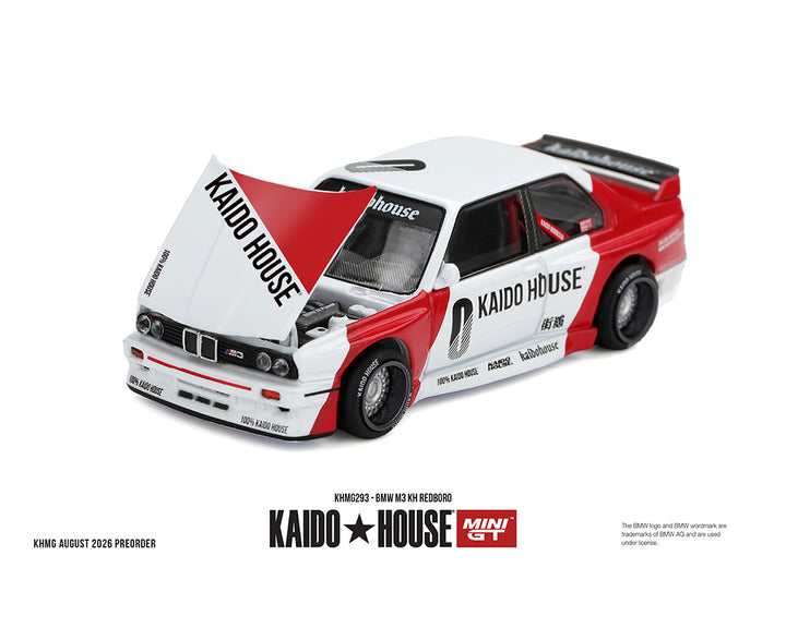 [Preorder] Kaido House x Mini GT 1:64 BMW M3 KH Redboro KHMG293