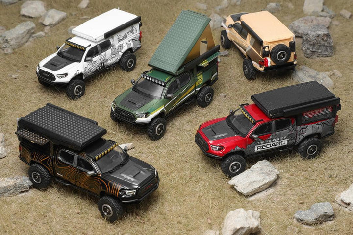GCD 1:64 Toyota Tacoma Camper (5 Colours)