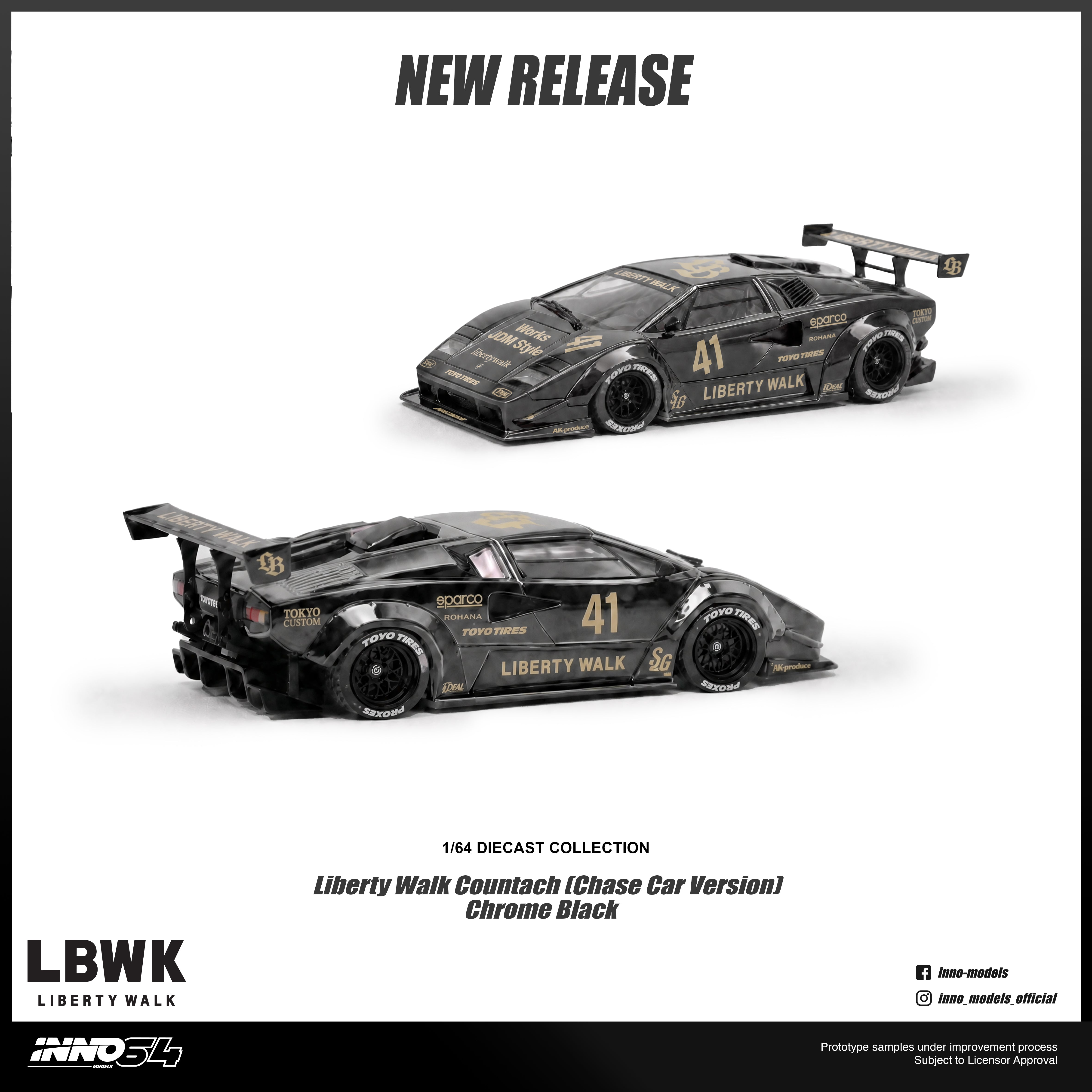 ミニカー INNO64 1/64 997 LIBERTY WALK INNO Models 1:64 Porsche 997