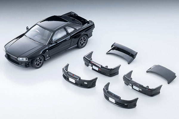 [Preorder] TLVN Tomica Limited Vintage Neo 1:64 2000 Nissan Skyline 25GT TURBO w/Optional(Black) LV-N353c