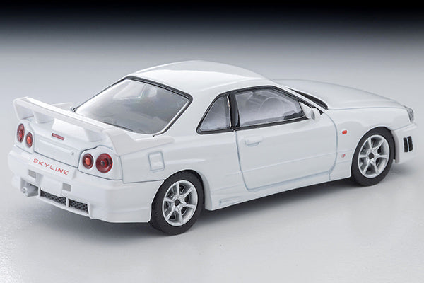 [Preorder] TLVN Tomica Limited Vintage Neo 1:64 1998 Nissan Skyline 25GT TURBO w/Optional(White) LV-N365b