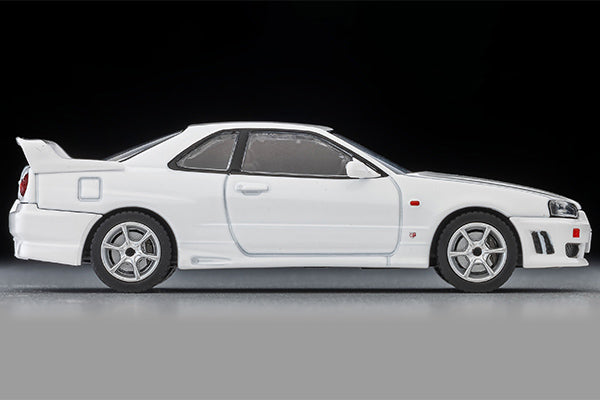 [Preorder] TLVN Tomica Limited Vintage Neo 1:64 1998 Nissan Skyline 25GT TURBO w/Optional(White) LV-N365b