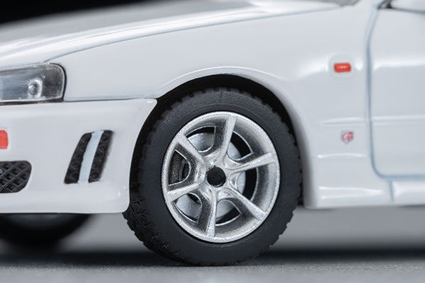 [Preorder] TLVN Tomica Limited Vintage Neo 1:64 1998 Nissan Skyline 25GT TURBO w/Optional(White) LV-N365b