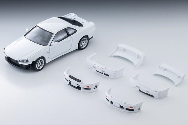 [Preorder] TLVN Tomica Limited Vintage Neo 1:64 1998 Nissan Skyline 25GT TURBO w/Optional(White) LV-N365b