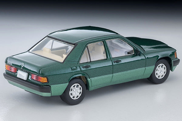 [Preorder] TLVN Tomica Limited Vintage Neo 1:64 1992 Mercedes-Benz 190E (Green) LV-N77d
