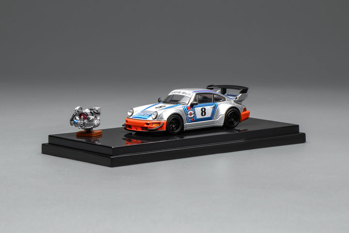 [Preorder] MOTORHELIX 1:64 Porsche RWB 964 (4 Colours) M62104/M62105/M62106/M62107