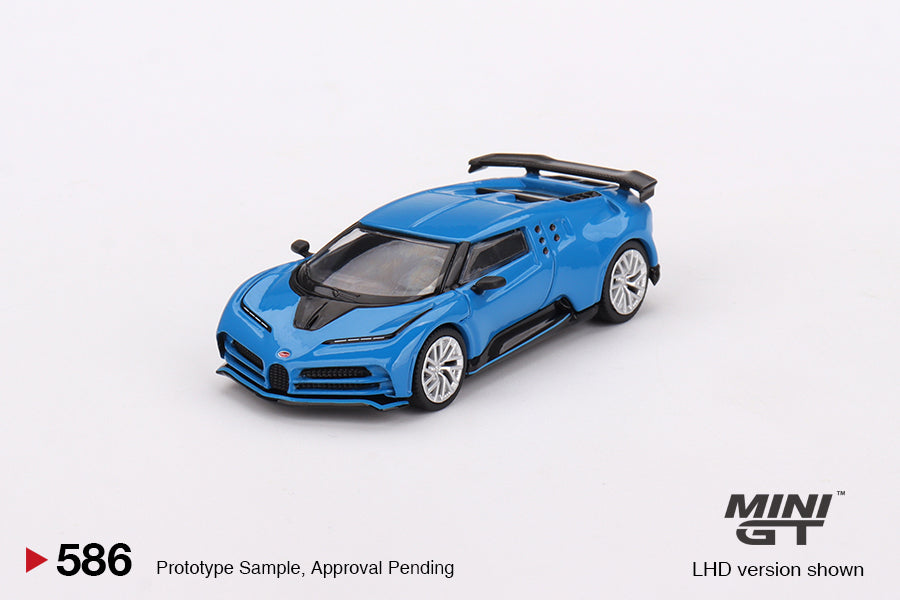 Mini GT 1:64 Bugatti Centodieci Blu Bugatti MGT00586