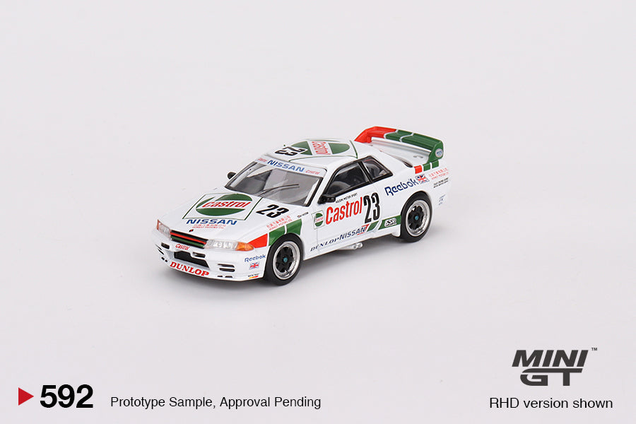 Mini GT 1:64 Nissan Skyline GT-R (R32) Gr. A #23 1990 Macau Guia Race Winner MGT00592