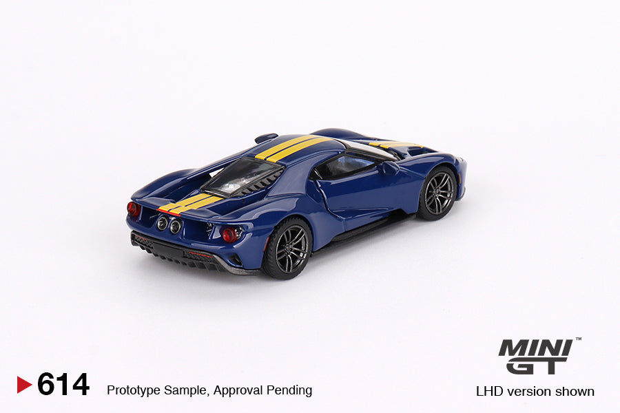 Mini R32 Sunoco Mini GT 1:64 Ford GT Sunoco Blue LHD MGT00614 – Horizon Diecast