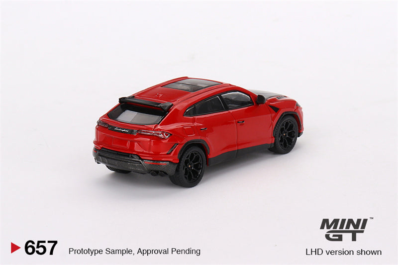 MINI GT 1/64 Lamborghini Urus ミニカー3台セット Mini GT 1:64 Lamborghini Urus Performante Rosso Mars MGT00657