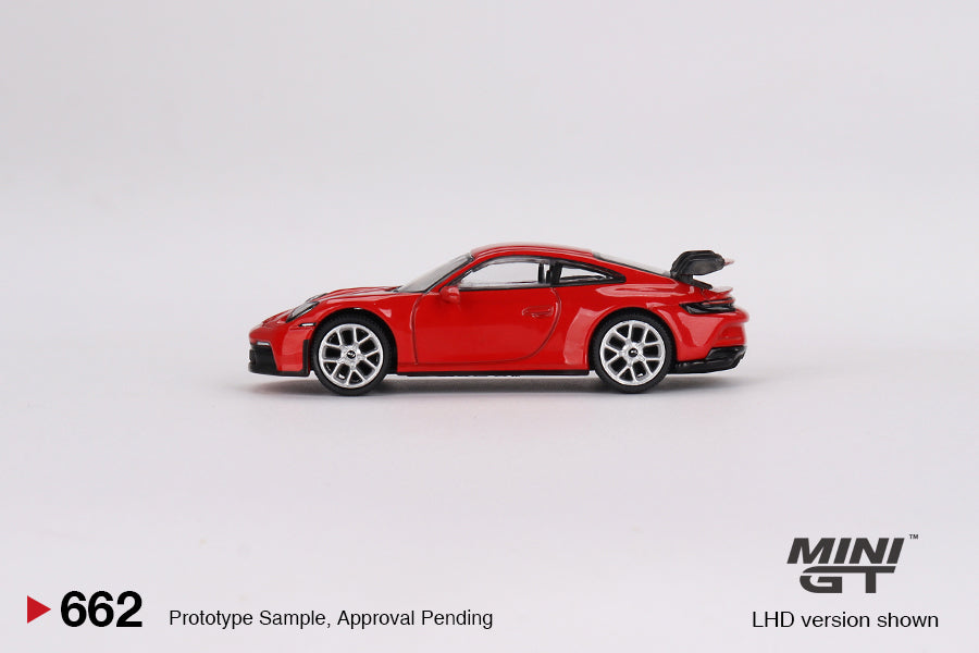 Mini GT 1:64 Porsche 911 (992) GT3 Guards Red MGT00662 – Horizon