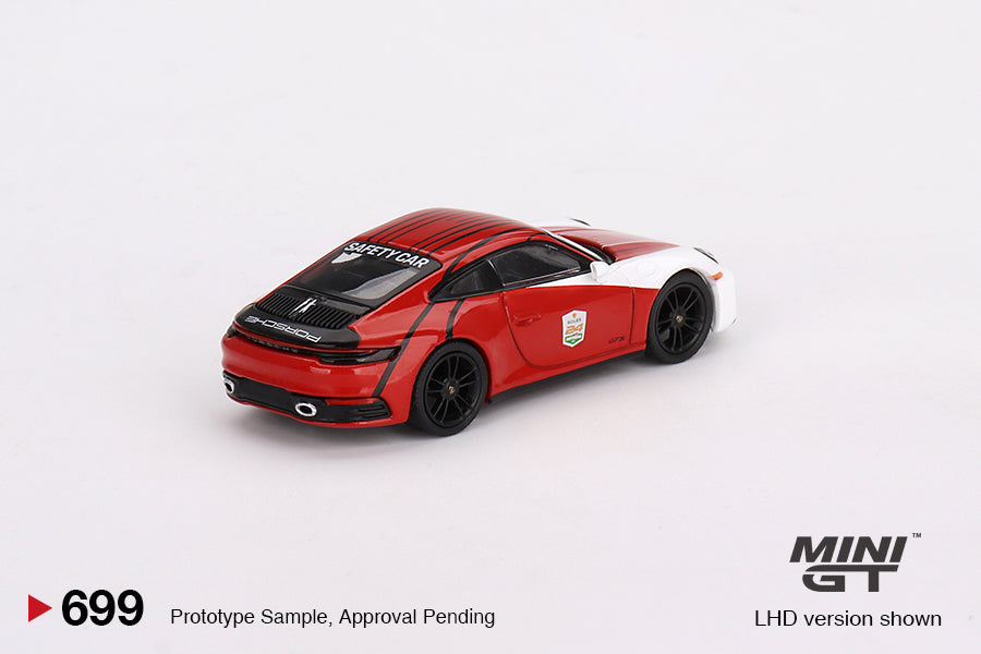 Mini GT 1:64 Porsche 911 (992) Carrera S Safety Car 2023 IMSA