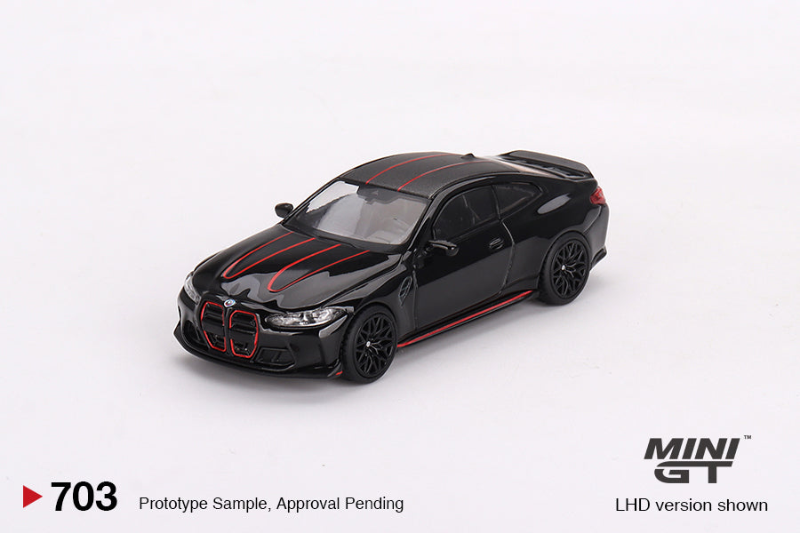 Mini GT 1:64 BMW M4 CSL Black Sapphire LHD MGT00703