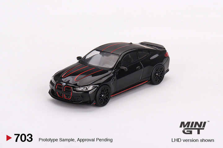 Mini GT 1:64 BMW M4 CSL Black Sapphire LHD MGT00703