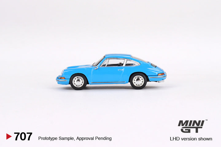 Mini GT 1:64 Porsche 901 1963 'Quickblau' MGT00707 Side