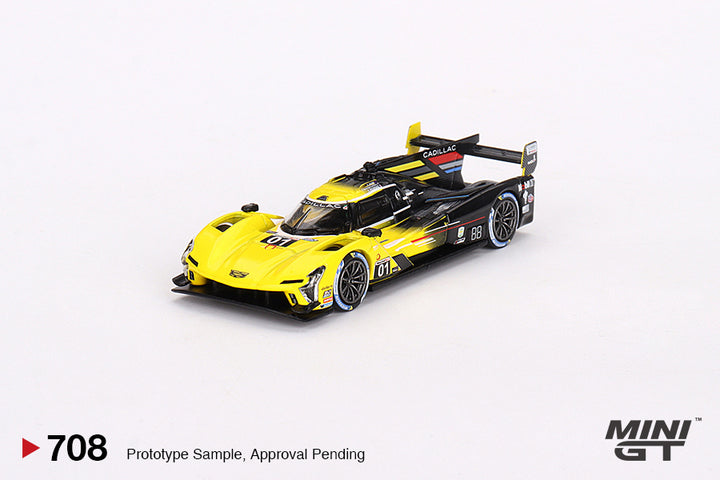 Mini GT 1:64 Cadillac V-Series.R #01 Cadillac Racing 2023 IMSA Daytona 24 Hrs 3rd Place MGT00708