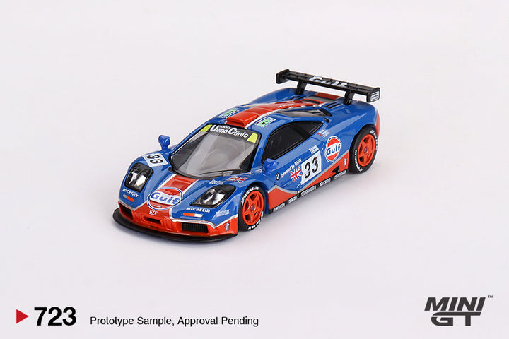 Mini GT 1:64 McLaren F1 GTR #33 1996 Le Mans 24Hr LHD MGT00723