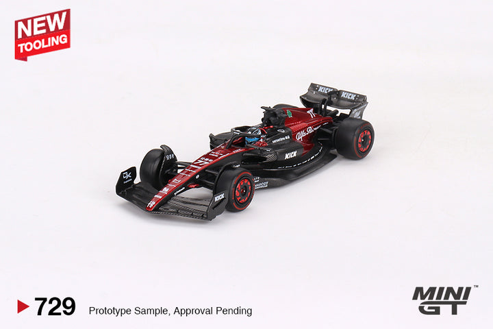 Mini GT 1:64 Alfa Romeo C43 #77 Valtteri Bottas 2023 F1 2023 Australian GP MGT00729