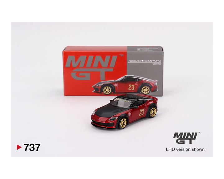 Mini GT 1:64 CLDC Magazine with Nissan Z LB Nation Works – China CLDC Exclusives (English Version)