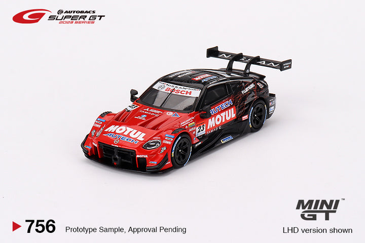 Mini GT 1:64 Nissan Z GT500 #23 "MOTUL AUTECH Z" NISMO 2023 SUPER GT SERIES MGT00756-L