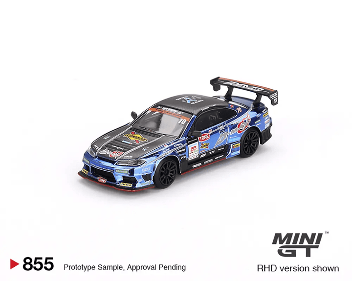 [Preorder] Mini GT 1:64 Japan Exclusive Nissan Silvia (S15) D-MAX #70 D-MAX Racing 2023 D1 Grand Prix Limited Edition