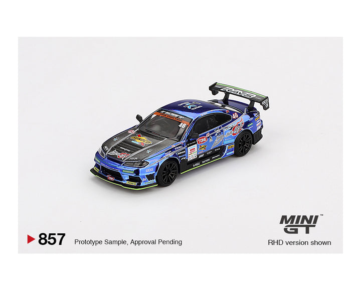 [Preorder] MINIGT 1:64 Japan Exclusive Nissan Silvia (S15) D-MAX Racing #46 2023 D1 Grand Prix MGT00857