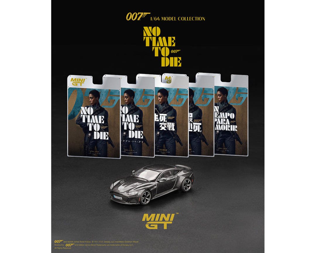 [Preorder] Mini GT 1:64 Aston Martin DBS James Bond 007 ” No Time To Die” (4 Languages)