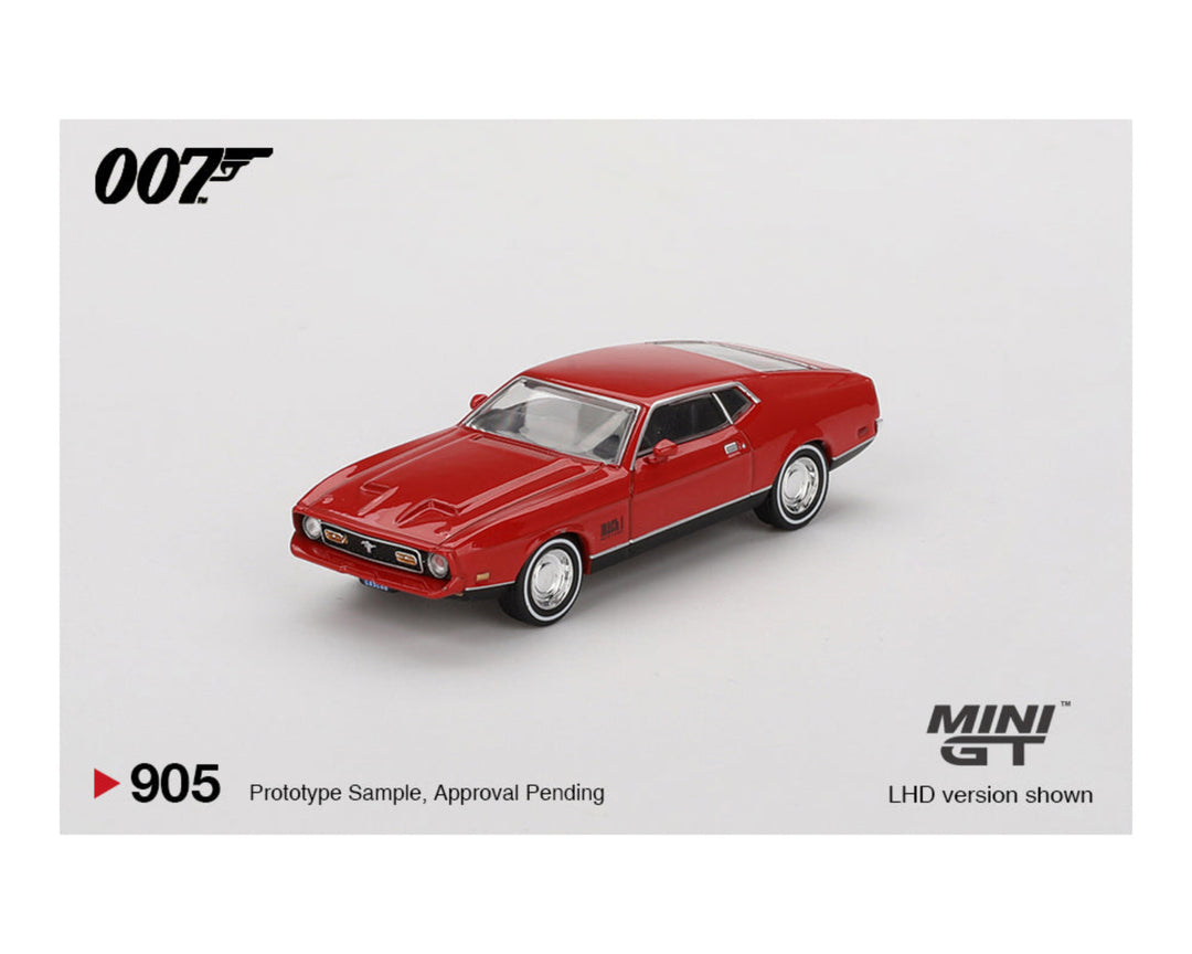 [Preorder] Mini GT 1:64 Ford Mustang Mach 1 James Bond 007 ” Diamonds Are Forever ” – Limited Edition (4 Languages)