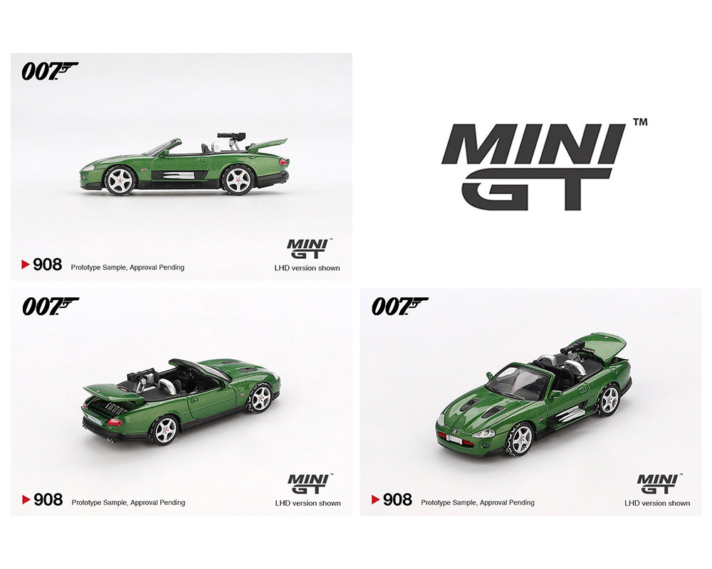 [Preorder] Mini GT 1:64 Jaguar XKR James Bond “Die Another Day” MGT00908-007 (2 Variant)