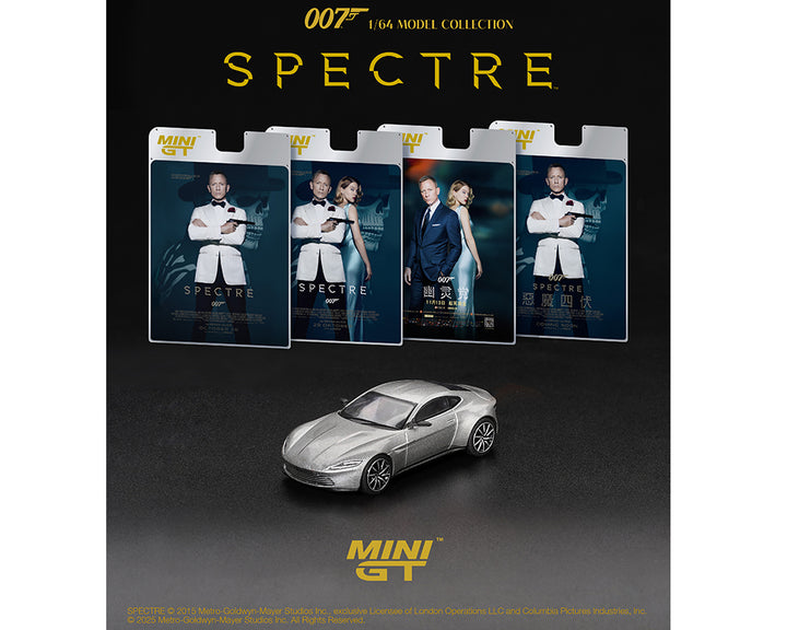 [Preorder] Mini GT 1:64 Aston Martin DB10 James Bond 007 “SPECTRE” – English Packaging MGT00910-007E