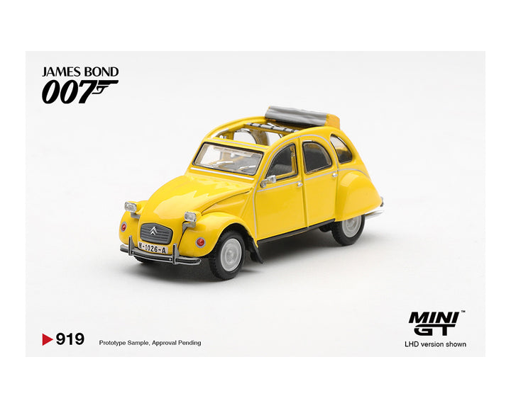 [Preorder] Mini GT 1:64 James Bond 007 Citroën 2CV “For Your Eyes Only” MGT00919-007