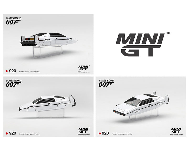 [Preorder] Mini GT 1:64 James Bond 007 Lotus Esprit S1 “The Spy Who Loved Me” Submarine MGT00920-007