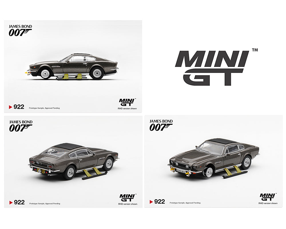 [Preorder] Mini GT 1:64 James Bond 007 Aston Martin V8 Vantage "The Living Daylights" Weapons On (3 Variants) MGT00922-007
