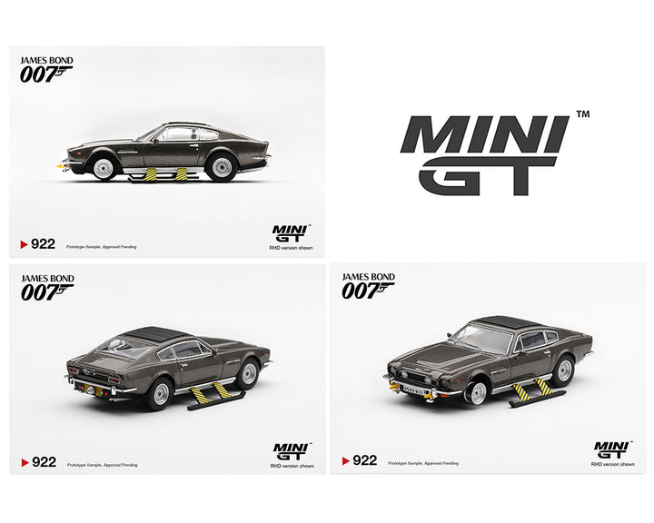 [Preorder] Mini GT 1:64 James Bond 007 Aston Martin V8 Vantage "The Living Daylights" Weapons On (3 Variants) MGT00922-007