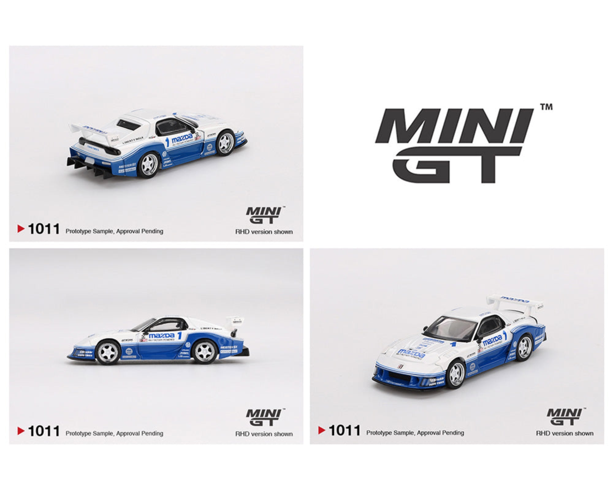 Mini GT 1:64 MAZDA RX-7 LB-Super Silhouette IMSA MGT01011