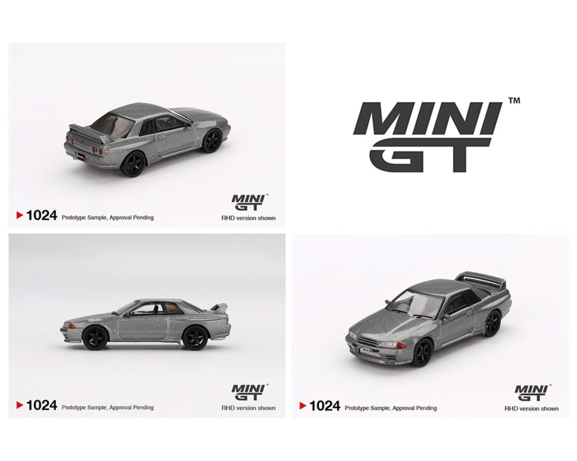 Mini GT 1:64 Nissan Skyline GT-R (NISMO BNR32 CRS Version)–Dark