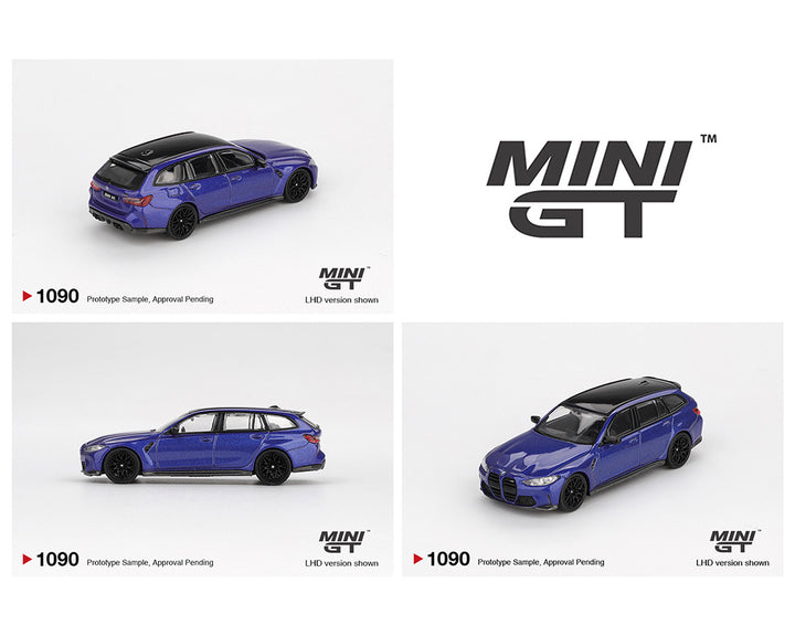 [Preorder] Mini GT 1:64 Mini GT 1:64 BMW M3 Competition Touring – Portimao Blue Metallic MGT01090-BL